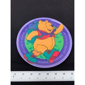 Winnie the Pooh Hundred Acres to Explore Plastic Kids Dinner Plate Zach Designs